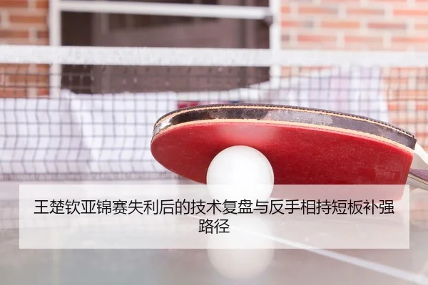 王楚钦亚锦赛失利后的技术复盘与反手相持短板补强路径